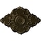 Ekena Millwork Piedmont Ceiling Medallion, Hand-Painted Green Gold, 37"W x 26"H x 1 3/8"P CM37X26PEGGS - alternate 1
